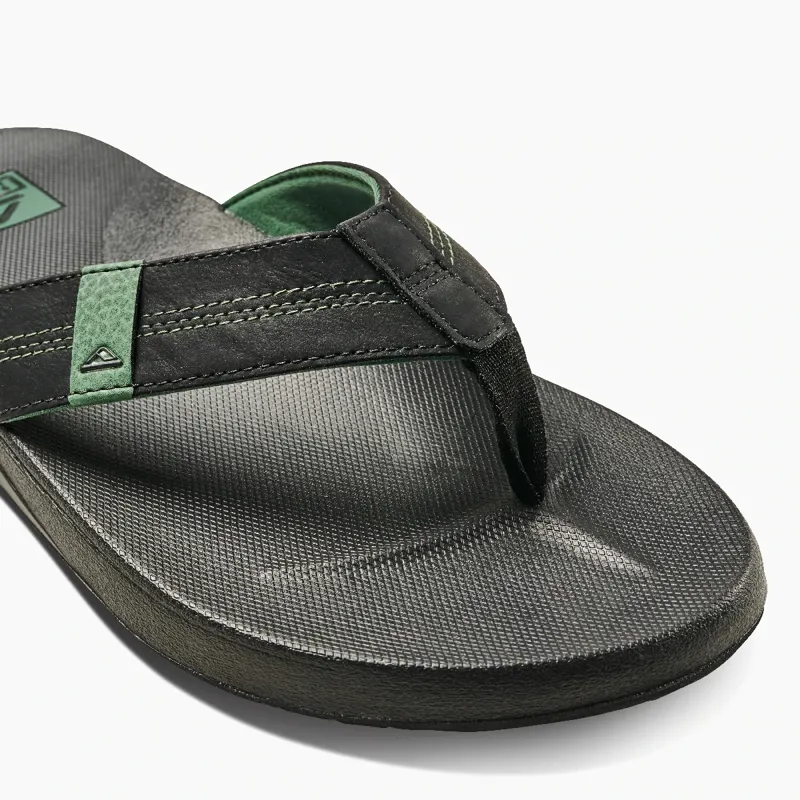 Reef Cushion Phantom Ivy/Black Flip Flops-2
